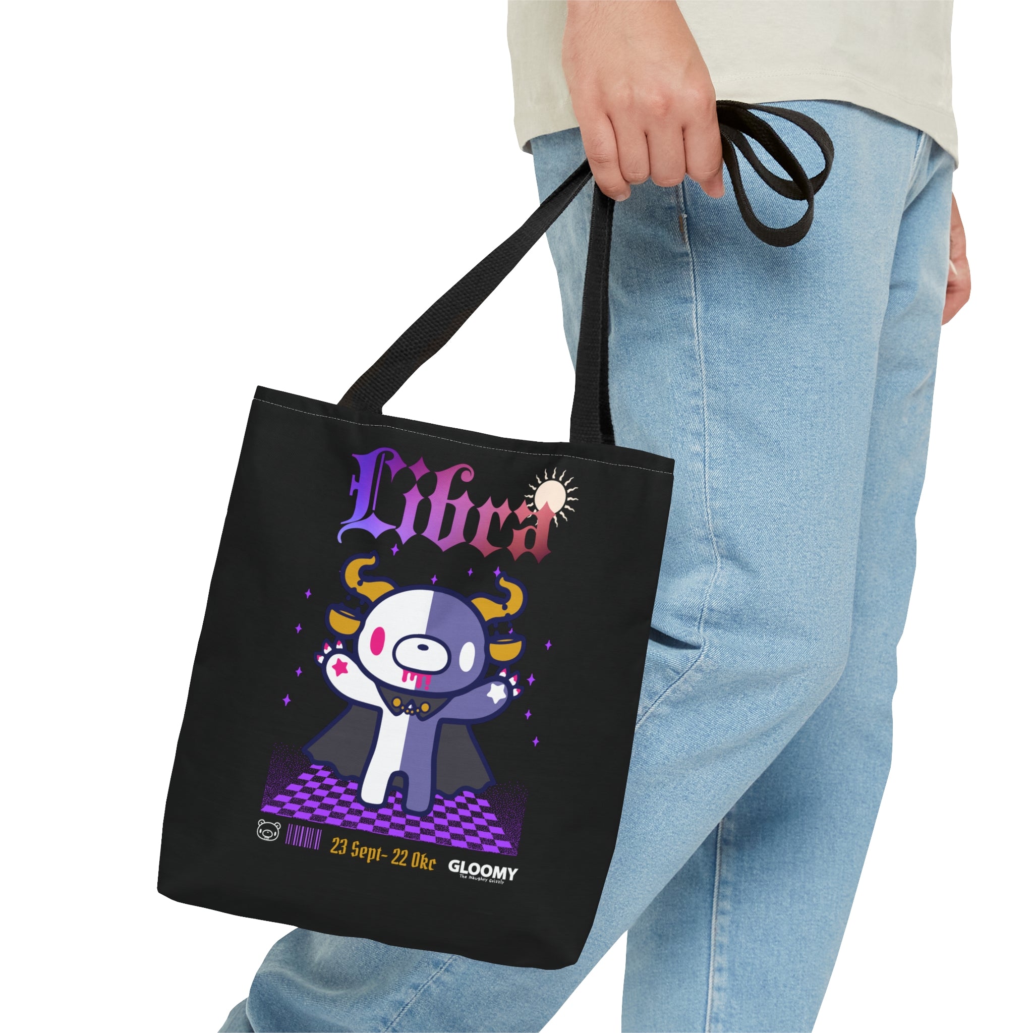Gloomy Zodiac Libra Tote Bag